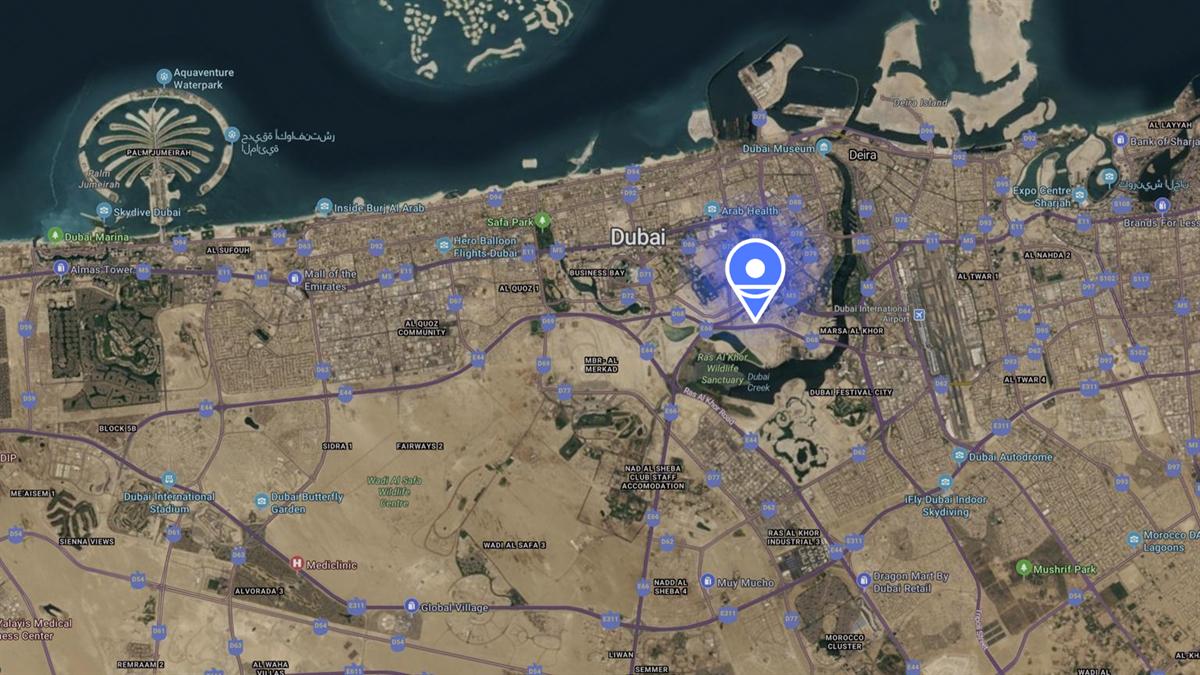 Digital Unipole: Al Khail — On the map